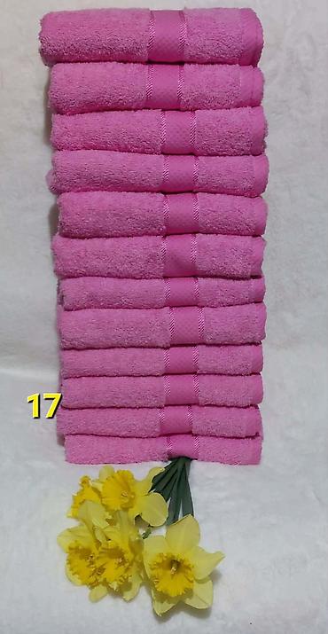 Peškiri: 50x90cm
12 komada 3000 din
Komad 360 din t — 5