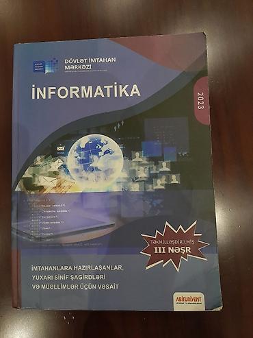 Məhsul: “İnformatika” – Dövlət İmtahan Mərkəzi (DİM) nəşri
