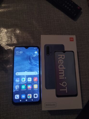 Xiaomi: Xiaomi Redmi 9T, 64 GB, 
 Barmaq izi