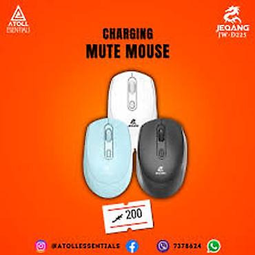 dji mikrofon bluetooth: Kateqoriya: Mouse-lar Brend: Jeqang Məhsul: JW-D225 2.4G Bluetooth — 1