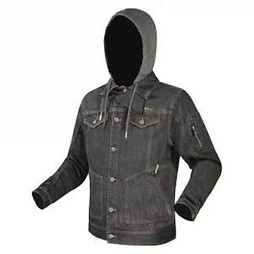 Ostale jakne: LS2 moto teksas jakna sa kapuljačom - Materijal: tamni denim sa — 7