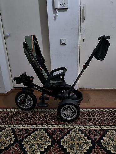 Детские велосипеды: Детский трехколесный велосипед-каталка Skillmax с родительской ручкой — 11