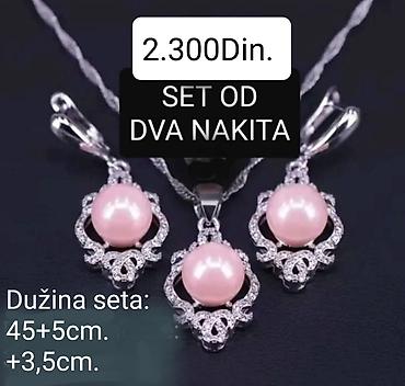pandora na: Posrebreni set od dva nakita sa žigom S925 od hirurskog čelika — 1