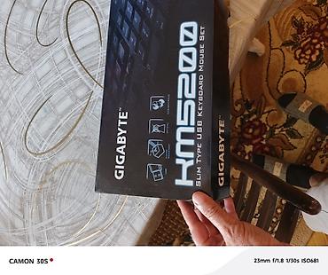 Техника и электроника: GIGABYTE KM5200 – Slim Type USB Klaviatura və Siçan Dəsti - Model — 1