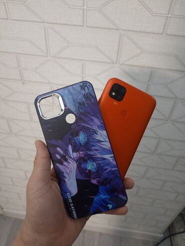 телефон в аренду: Redmi, Redmi 9C, Б/у, 32 ГБ, цвет - Оранжевый, 2 SIM