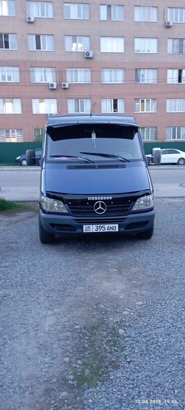 грузовые машины в лизинг: Mercedes-Benz Спринтер: 2005 г., 2.7 л, Автомат, Дизель, Минивэн