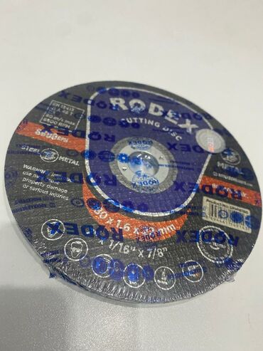 зарядник для шуруповерта: НОВЫЙ Отрезной диск по металлУ RODEX р-н ФИЛАРМОНИИ Манаса