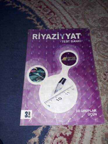 kimya cavablar in Azərbaycan | KITABLAR, JURNALLAR, CD, DVD: Riyaziyyat test bank
Cavablar var
Whatsapp aktivdir