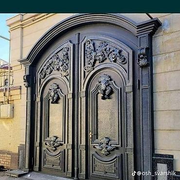 Распашные ворота: ВОРОТА ВОРОТА ВОРОТА Кованые ворота и калитки, комплект для частного — 80