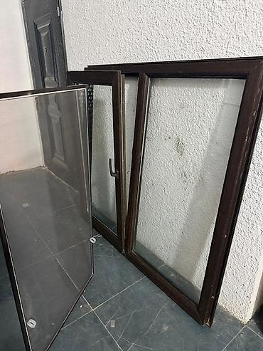 sebeke pencere: İşlənmiş İkiqat şüşə paketi Plastik pəncərə, Еni: 140 sm, Uzunluğu: 130 sm — 5