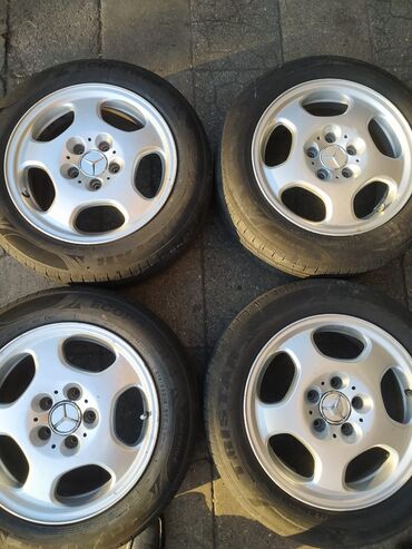 təkərlər 14: İşlənmiş Disk təkər Mercedes-Benz 205 / 60 / R 16, 5 Boltlu