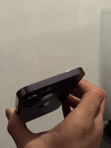 Apple iPhone: IPhone 14 Pro Max, Б/у, 128 ГБ, Deep Purple, Чехол, 82 % — 7