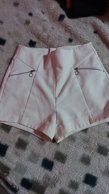 pantalone za: XS (EU 34), S (EU 36), color - White, Single-colored