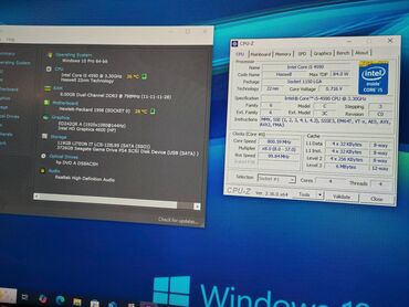 Desktop računari i radne stanice: HP 800 G1 SFF / Intel i5-4590/ 8gb/ 120SSD Vrlo jaka desktop mašina — 10