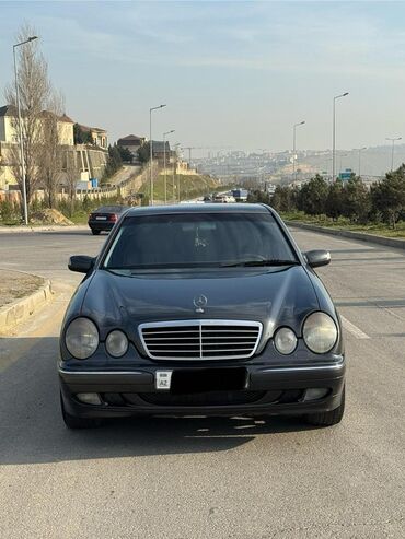 Mercedes-Benz: Mercedes-Benz E‑Class (W210) sedan Salam avtomabıl gundelık sürülür — 2