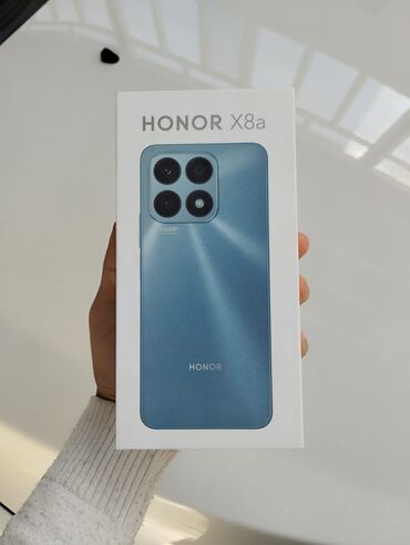 honor band: Honor X8a, 128 GB, rəng - Mavi