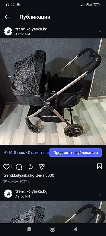Коляска трансформер 2 в 1