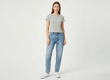 obcisly t shirty: H&M Divided, Топ жіночий, розмір 2XS