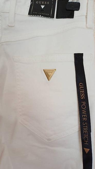 ağ şalvar: Şalvar, Guess, S, rəng - Ağ — 4