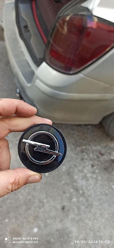 diska: Opel disk qapağı (mərkəz nişanı) – 4 ədəd dəst təzədir istifadə — 1