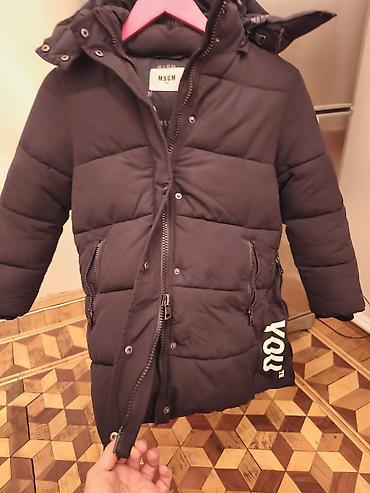 paltolar 2024: MSGM Kids qış paltosu – qara rəng, uzun model - İsti, yüngül və — 2