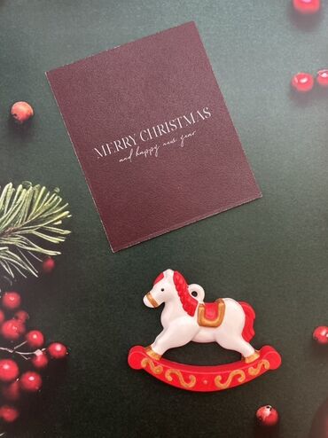 Yeni il oyuncaqları və bəzəkləri: Yeni il və Milad üçün dekorativ asılqan fiqurlar dəsti - Mövzu: Milad — 16