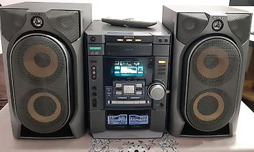 disk qiymeti: Musiqi mərkəzi "Sony".Bluetooth,AUX,Disk,radio,kasset.Tam işlək — 2
