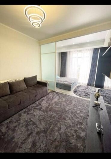 дизель кж аренда квартир: 1 бөлмө, 40 кв. м, Элитка, 4 кабат, Евроремонт