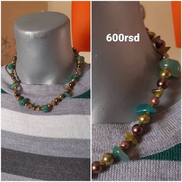 Ogrlice: Ogrlice 30 modela Hand Made, Tu sam za sva pitanja. Cene na slikama — 16