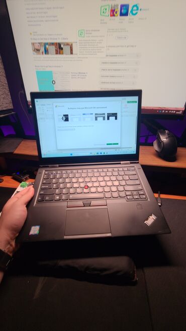 Ноутбуки: Ультрабук, Lenovo, 8 ГБ ОЗУ, Intel Core i5, 14 ", Б/у, Для несложных задач, память NVMe SSD