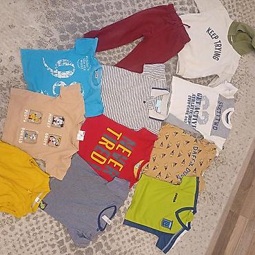 woks max obuca: Paket dečije garderobe za dečaka . Mešavina majica, dukseva, košulja i — 1