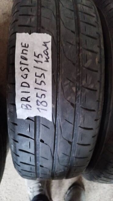 авто компресор: Шины 185 / 55 / R 15, Лето, Б/у, Пара, Легковые, Япония, Bridgestone