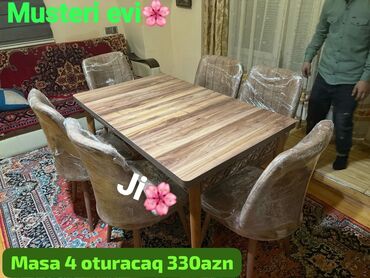 Divan və masa dəstləri: Masa desti isdenilen maddəlde isdenilen qiymətə — 17