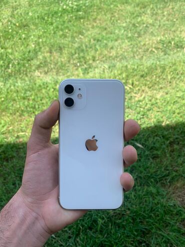 iphone 11 ağ: IPhone 11, 128 ГБ, Белый, Face ID