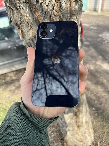 Apple iPhone: IPhone 12, Б/у, 128 ГБ, Черный, Защитное стекло, Чехол, Кабель, 79 % — 3