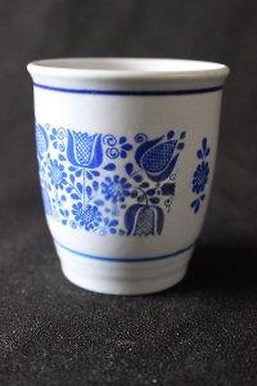 posuda za caj sa filterom: STARA PORCELANSKA ŠOLJA, RUČNI RAD | Veoma lepa stara porcelanska — 4