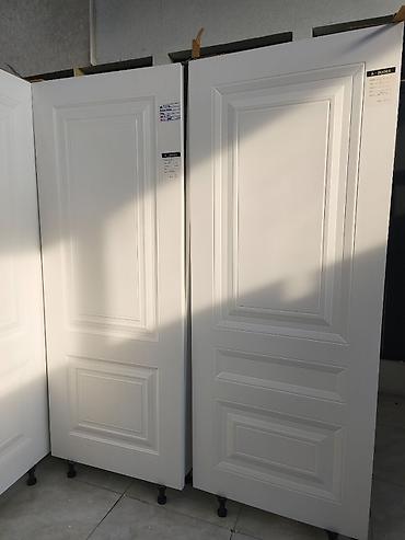 Ağ rəngli klassik dizaynlı MDF qapı panelləri - Material: MDF əsaslı