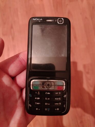kredit telefon tek şexsiyyet vesiqesi ile: Nokia N73, 32 GB, rəng - Qara, Düyməli