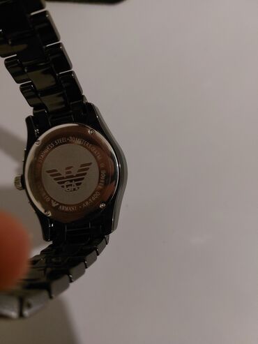 Qol saatları: Qol saatı, Emporio Armani, rəng - Qara — 11