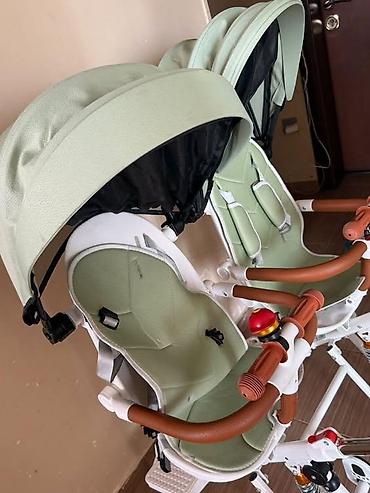 ikea uşaq stulu: Ekiz velosiped satilir 190 azn. Yagmurluqu var və aksesuarlari da — 6