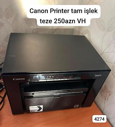 narda limitsiz internet: Canon lazer printer - Model: i-SENSYS (seriya göstəricisi ön paneldə) — 1