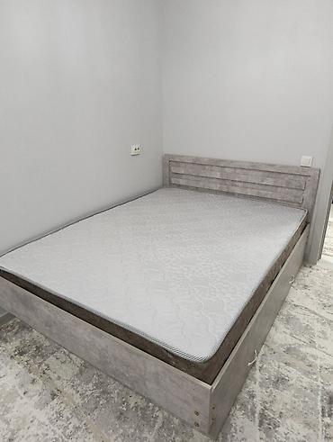 укмуш тв: Эки кишилик керебет, Жаңы, Матрасы бар, узуну - 200 см — 10