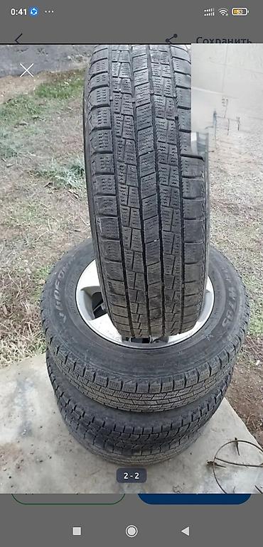 sinotruk howo: Комплект зимних шин с дисками. - Шины: Kumho Winter W’705 (видно на — 1
