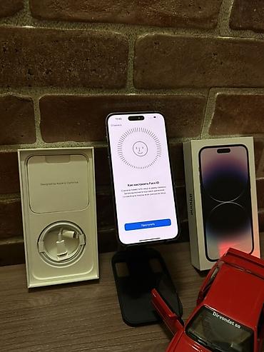 Apple iPhone: IPhone 14 Pro Max, Б/у, 1 ТБ, Deep Purple, Коробка, 75 % — 9