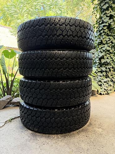 Шины 245 / 75 / R 17, Лето, Б/у, Комплект, Внедорожные (АТ/МТ), Япония, GoodYear