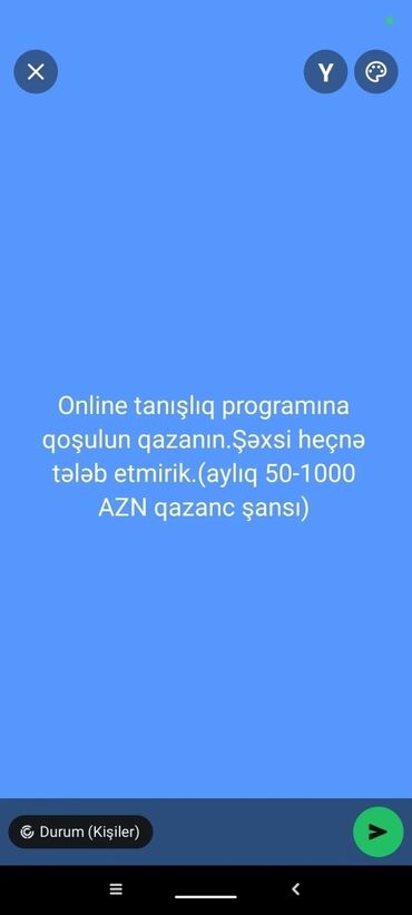 oline is: Qoşulmaq üçün əlaqə nömrəsi