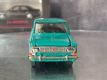 Avtomobil modelləri: Коллекционная модель Moskvich - 412 green 1969 Made In USSR Scale — 4