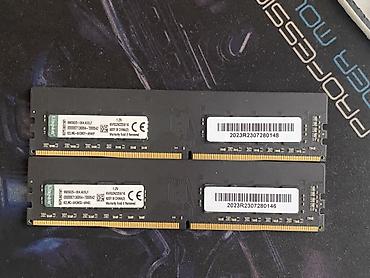 Operativ yaddaş (RAM) Kingston, 32 GB, 3200 Mhz, DDR4, PC üçün, Yeni