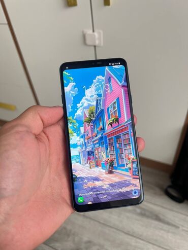 телевизор lg 51: LG G7 Thinq, Б/у, 64 ГБ, цвет - Серый, 2 SIM