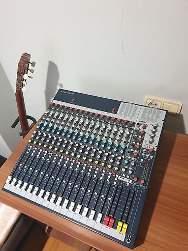Mikşerlər: Soundcraft fX16ii analoq mikser - 16 mono kanal: hər kanalda — 3